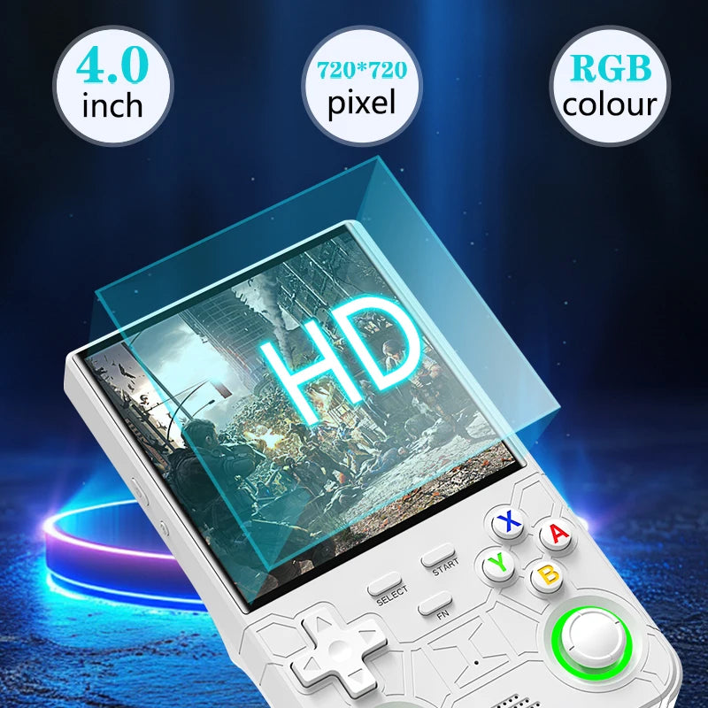 R36 Ultra Retro Handheld Game Console – 4″ IPS Display, 20,000+ Games, 25 Emulators, Portable Gaming System