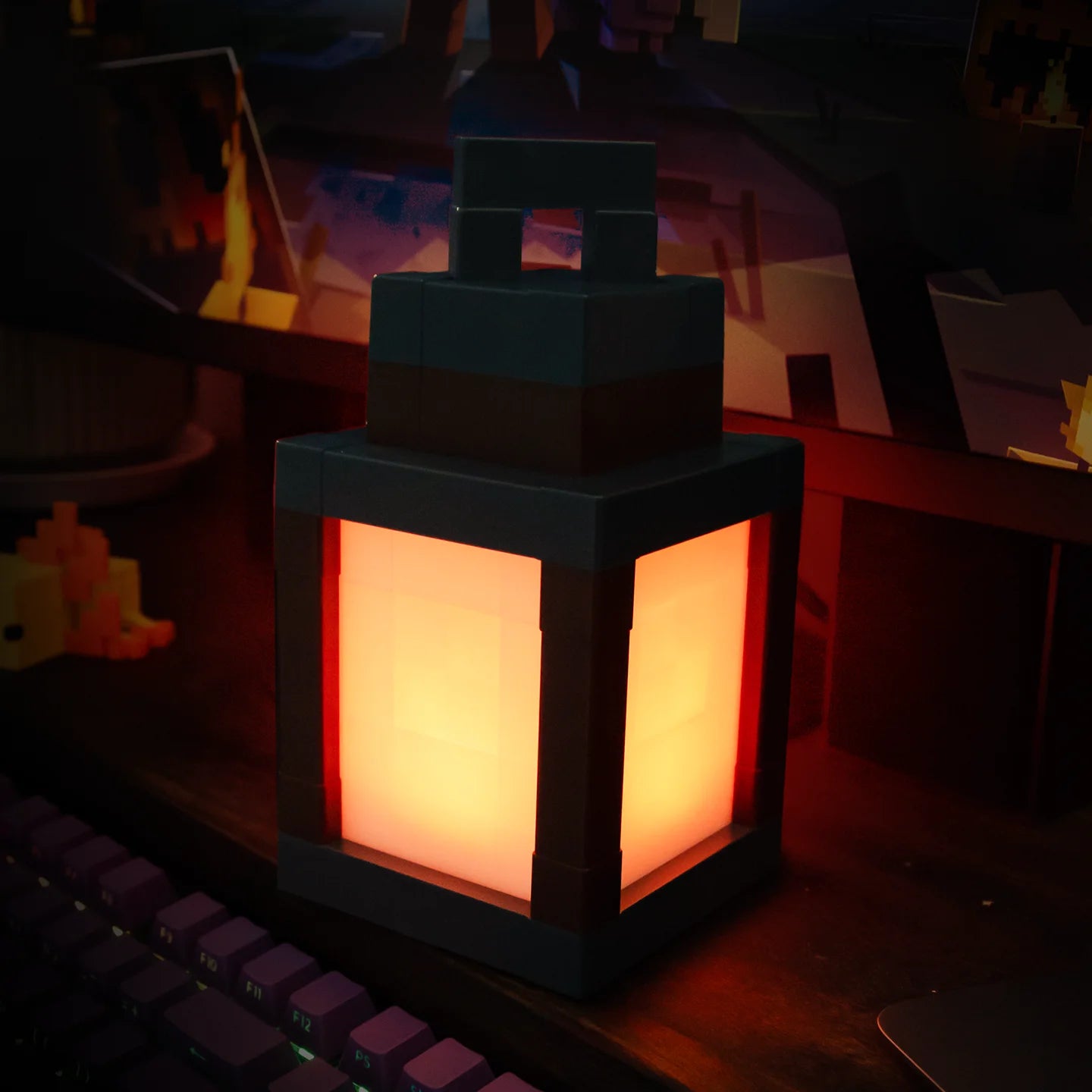 MineLamp™ – Minecraft-Inspired Pixel Lantern